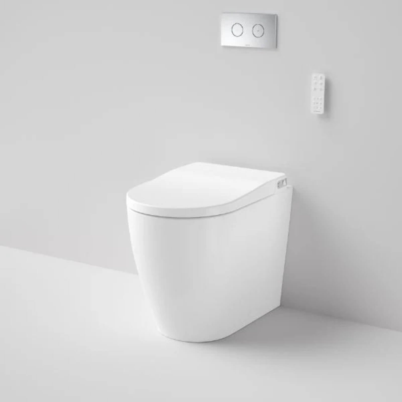 Caroma Urbane II Invisi Series II Wall Faced Bidet Suite | The Blue Space Introduces the Caroma Bidet Suite