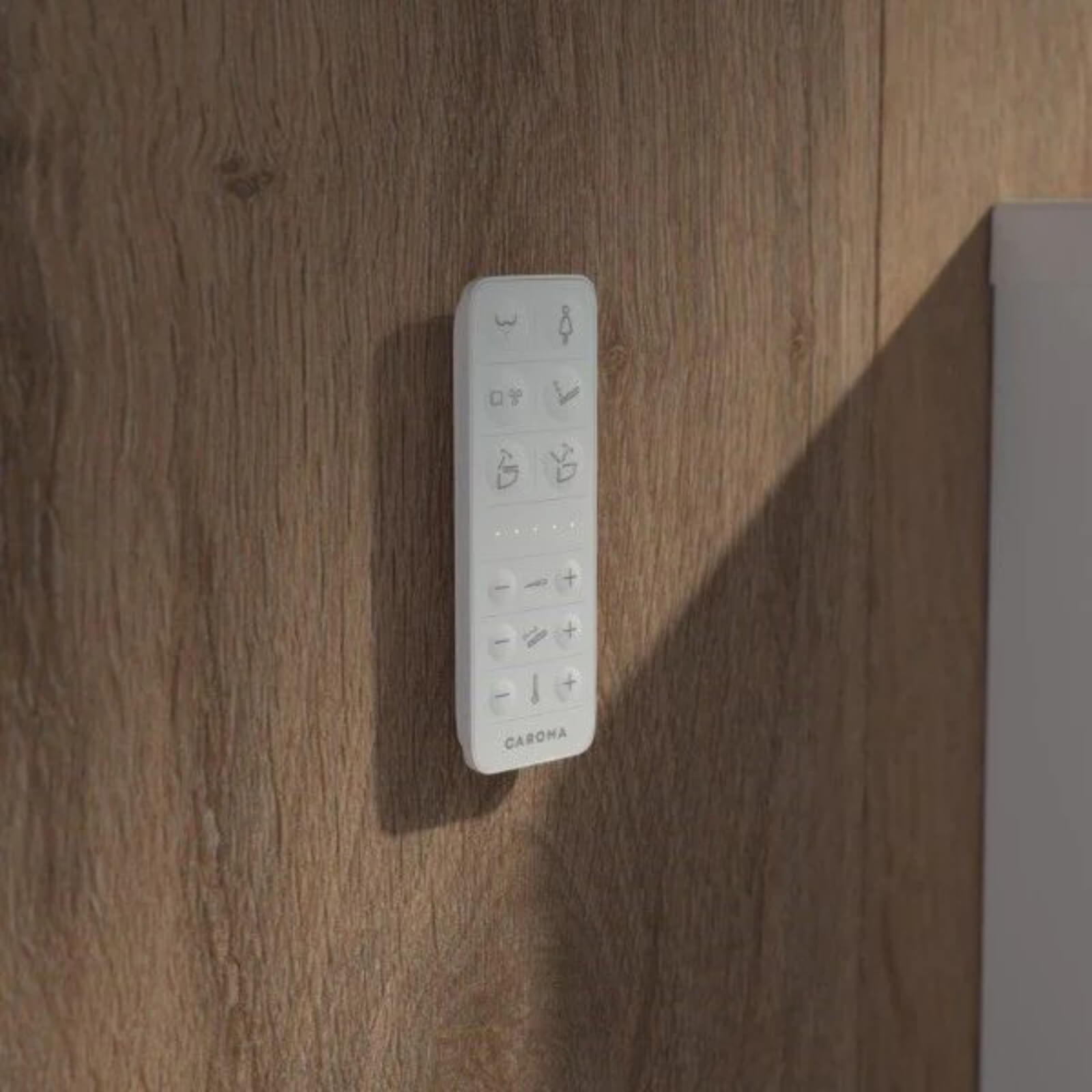 Caroma Urbane II Wall Faced Close Coupled Bidet Suite In Modern Bathroom Design - The Blue Space