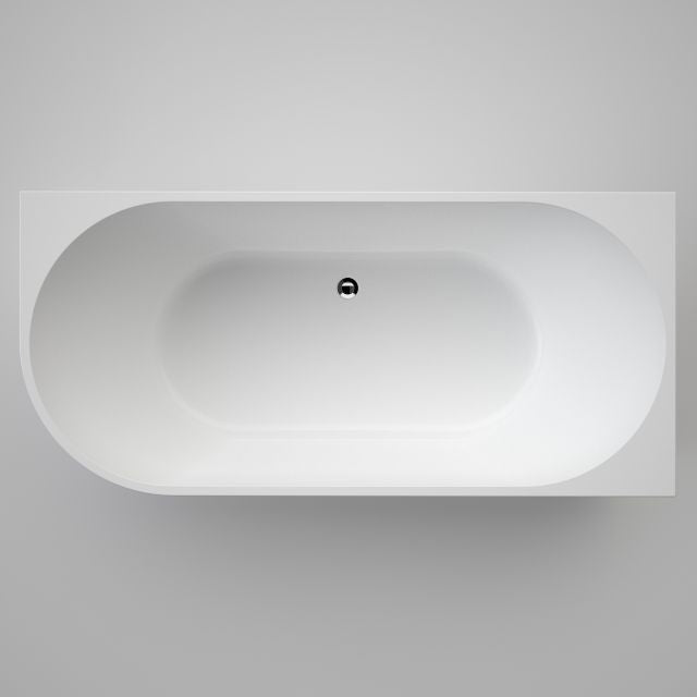 Top Caroma URBANE II 1700 Right Hand Corner Back To Wall Bath UII7RHCW - The Blue Space