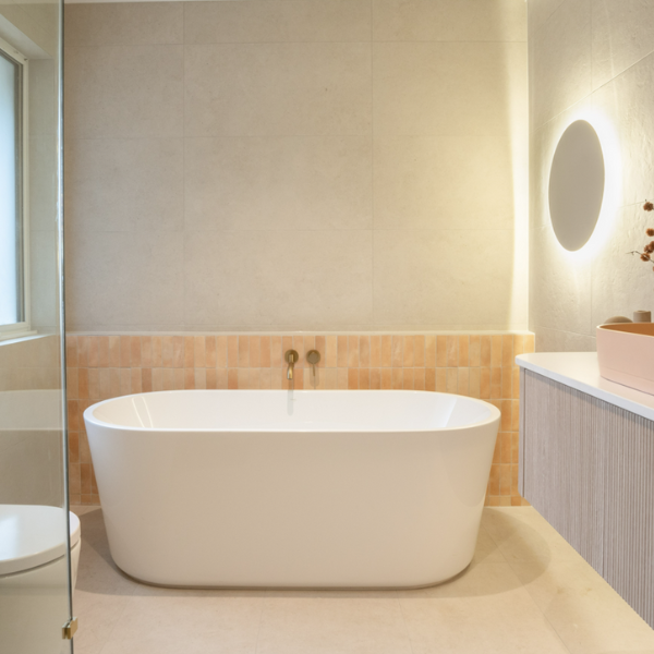 Caroma Urbane II Acrylic Freestanding Bath 1600 & 1800 White - The Blue Space
