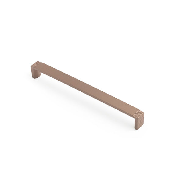 Castella Monaco Pull Handle Matt Rose Gold 192mm - The Blue Space
