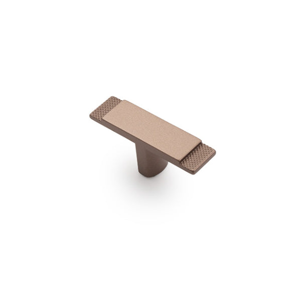 Castella Monaco T-Knob Matt Rose Gold 60mm - The Blue Space