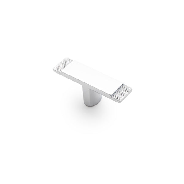 Castella Monaco T-Knob Polished Chrome 60mm - The Blue Space