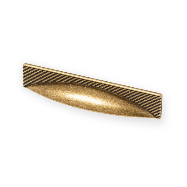 Castella Sorano Cup Pull Antique Brass 160mm - The Blue Space