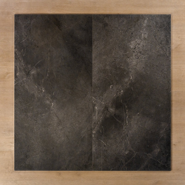 Casuarina Charcoal Matt P4 Porcelain Tile 600x1200mm Double - The Blue Space