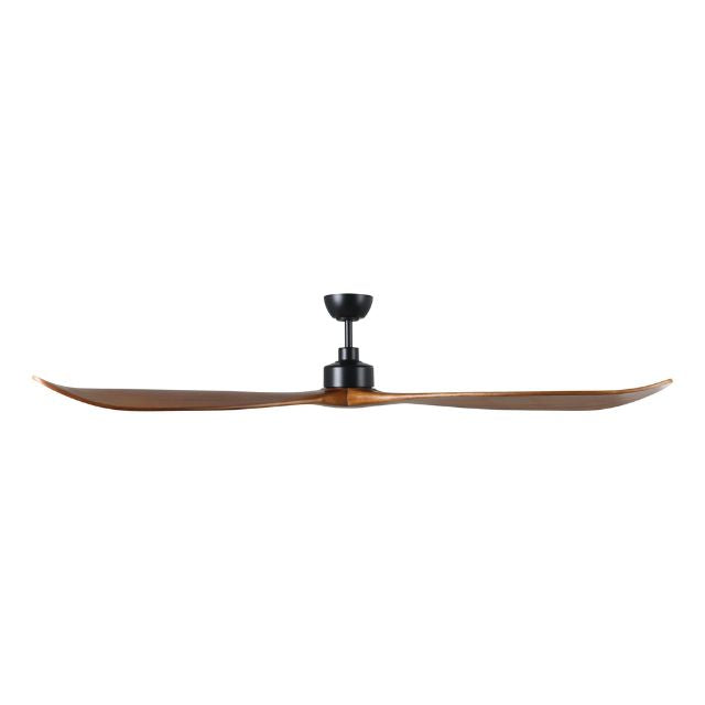 Side Eglo Currumbin 80 Inch DC Fan Merbau Black 20619328 - The Blue Space