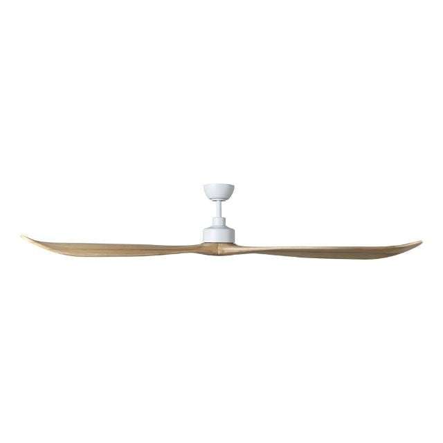 Side Eglo Currumbin 80 Inch DC Fan Natural White 20619321 - The Blue Space
