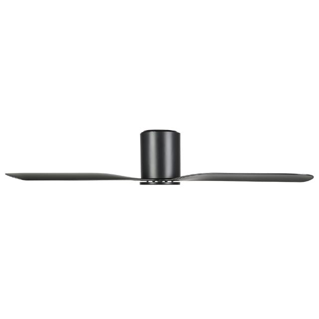 Side Eglo Iluka 52 Inch DC Fan Black Hugger 20538202 - The Blue Space