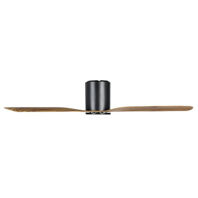 Side Eglo Iluka 52 Inch DC Fan Black Wood Hugger 20538215 - The Blue Space