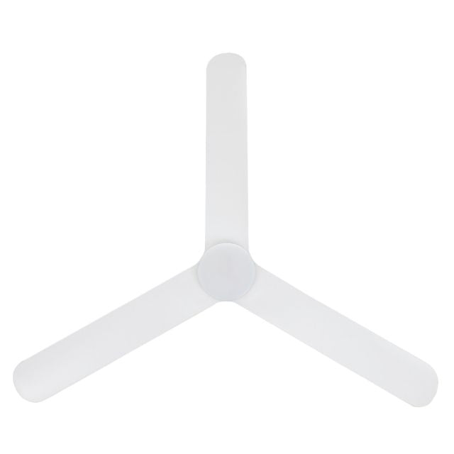 Eglo Iluka 60 Inch DC Fan 18W LED Tri-Col White Hugger