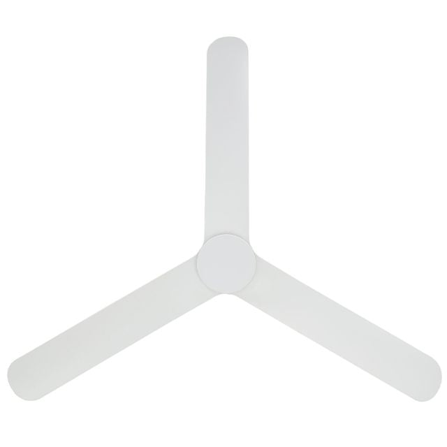 Below Eglo Iluka 60 Inch DC Fan White Hugger 20538401 - The Blue Space