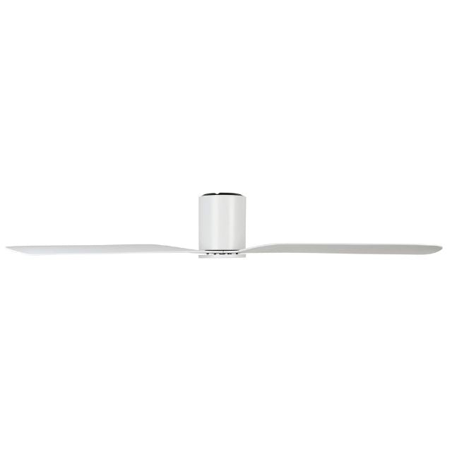 Side Eglo Iluka 60 Inch DC Fan White Hugger 20538401 - The Blue Space