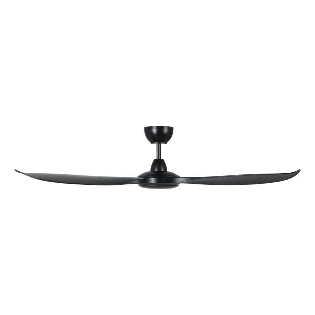 Side Eglo Kurrawa 60 Inch DC Fan 20W LED Tri-Col Black 20618802 - The Blue Space