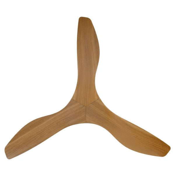 Eglo Surf 48in 122cm Ceiling Fan - Black with Teak Finish | The Blue Space