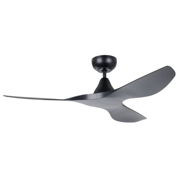 Eglo Surf 48in 122cm Ceiling Fan - Black | The Blue Space