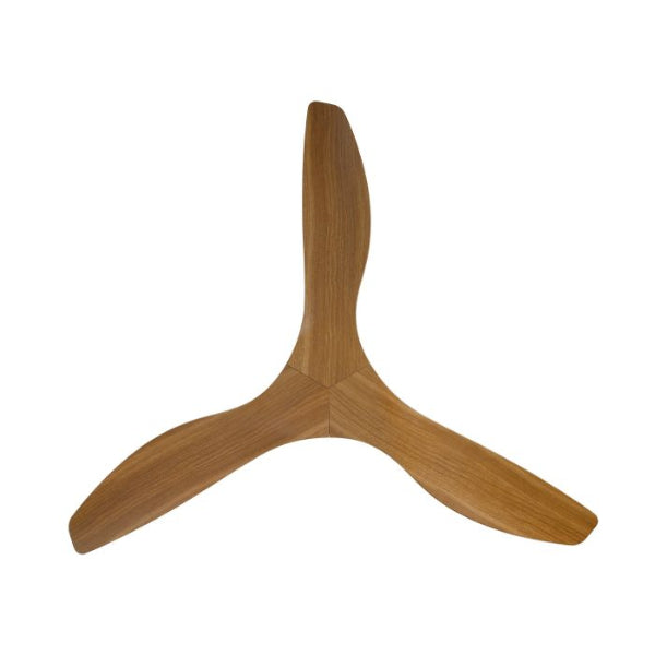 Eglo Surf 52in 132cm Ceiling Fan - Black with Teak Finish | The Blue Space