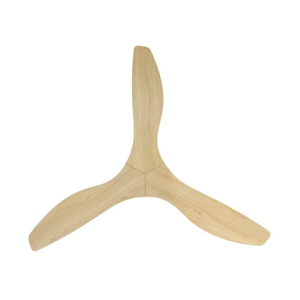 Eglo Surf 52in 132cm Ceiling Fan - White with Oak Finish | The Blue Space