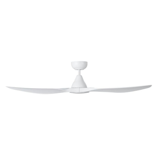 Eglo Surf 52in 132cm Ceiling Fan with 20W LED CCT Light - White | The Blue Space