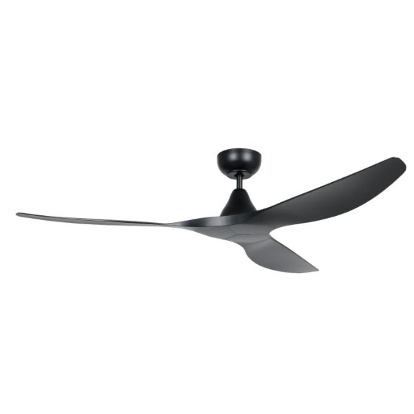 Eglo Surf 60in 152cm Ceiling Fan - Black | The Blue Space