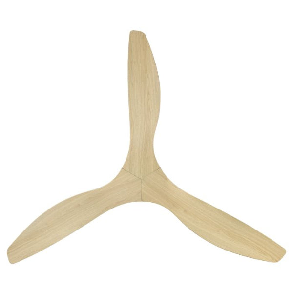 Eglo Surf 60in 152cm Ceiling Fan - White with Oak Finish | The Blue Space