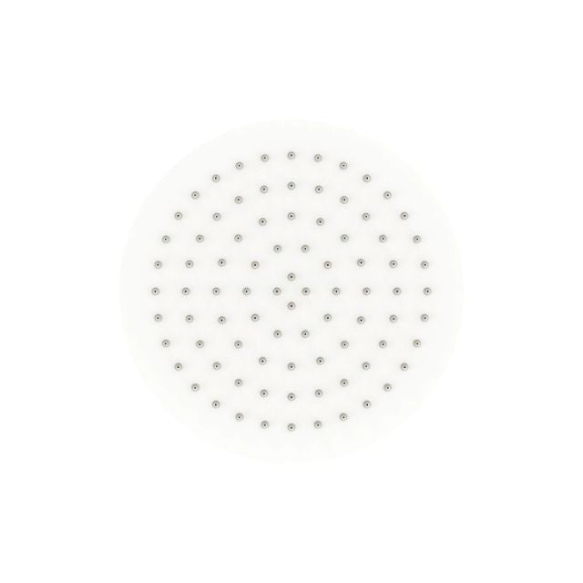 Bottom Fienza Kaya Round Shower Head 250mm Matte White 411125MW - The Blue Space