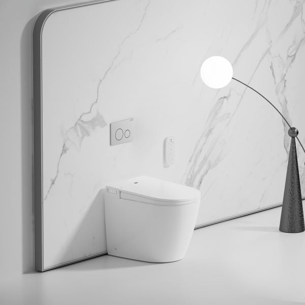 The Blue Space - Lafeme Crawford Smart Toilet - Brushed Nickel