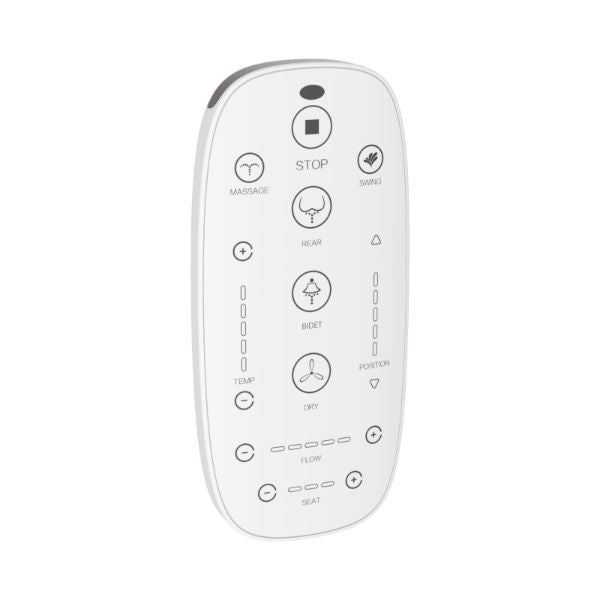 The Blue Space - Lafeme Crawford Smart Toilet - remote