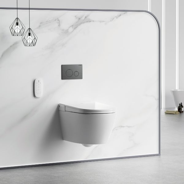 The Blue Space - Lafeme Sesto Smart Toilet - Gunmetal