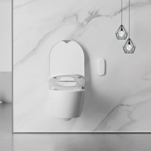 The Blue Space - Lafeme Sesto Smart Toilet - front view