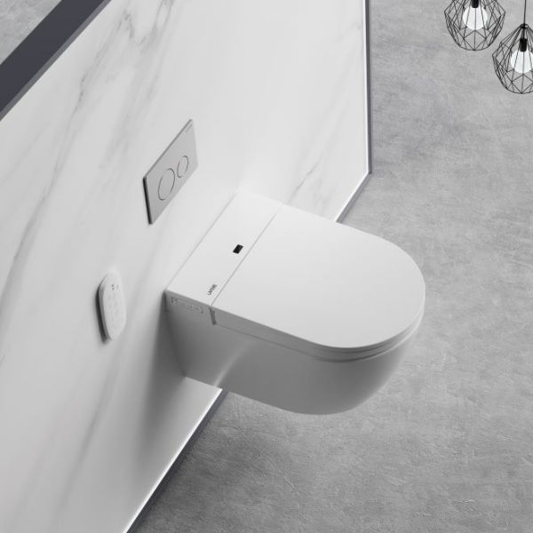The Blue Space - Lafeme Sesto Smart Toilet - top view