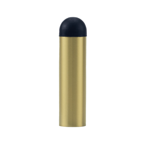 Lockwood Vivid Wall Mounted Door Stop Satin Brass | The Blue Space