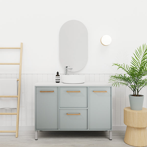 Marquis Palm Floor Standing Vanity - The Blue Space