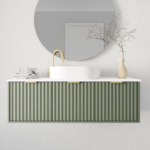 Marquis Peak5 Wall Hung Vanity - 1200 Centre Bowl Closeup | The Blue Space