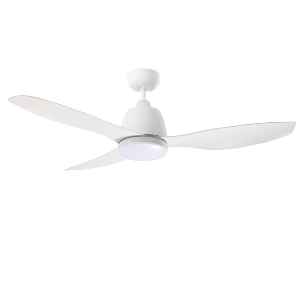 Martec Elite 48in 122cm Ceiling Fan with 18W LED CCT Light White - The Blue Space