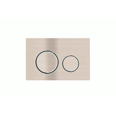 Meir Champagne Sigma 21 Dual Flush Plate by Geberit | The Blue Space
