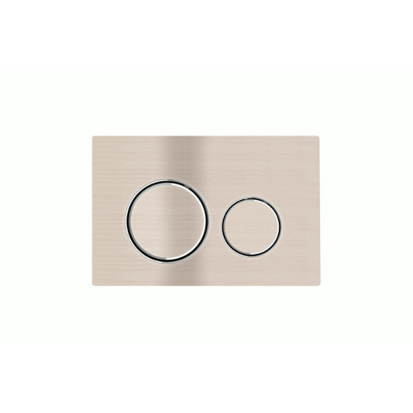 Meir Champagne Sigma 21 Dual Flush Plate by Geberit | The Blue Space