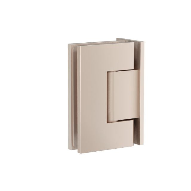 Meir Glass to Wall Shower Door Hinge Champagne