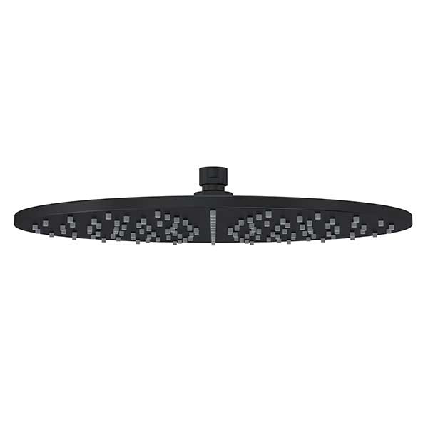 Meir Round Rain Shower Head 300mm Matte Black - The Blue Space