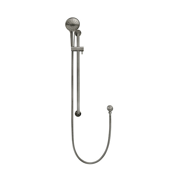 Meir Round 3 Function Rail Shower in Shadow, front view - The Blue Space