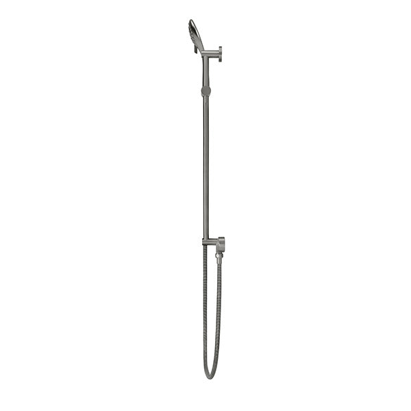 Meir Round 3 Function Rail Shower in Shadow, side view - The Blue Space