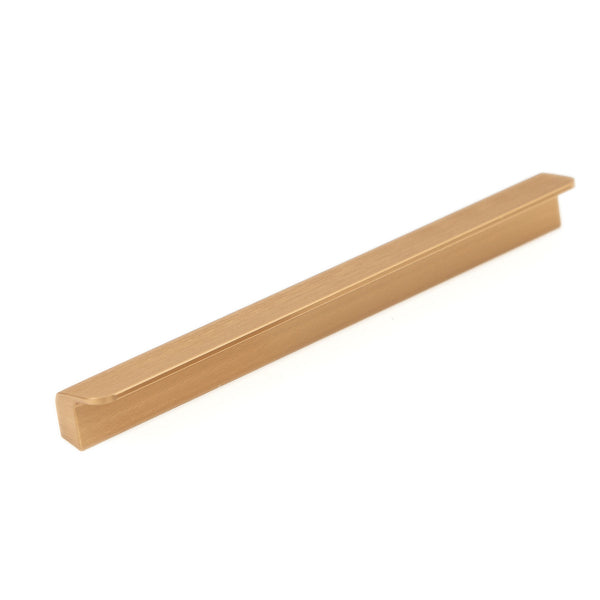 Momo Handles Flapp Pull Handle Brushed Dark Brass
