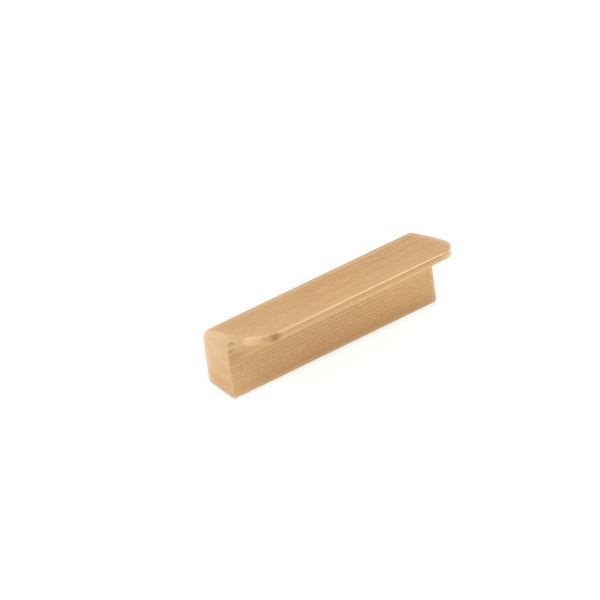 Momo Handles Flapp Pull Handle Brushed Dark Brass