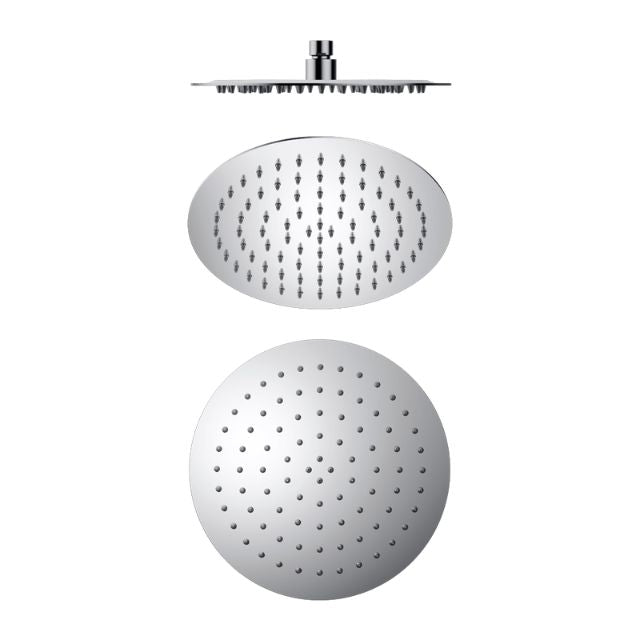 Nero 250mm Round Stainless Steel Shower Head 4 Star Rating Chrome NR507036CH - The Blue Space
