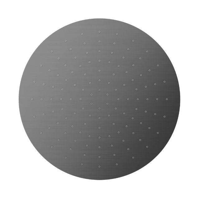 Bottom Nero 300mm Round Shower Head Gun Metal NRROA1202GM - The Blue Space