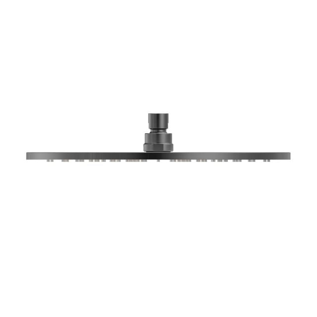 Side Nero 300mm Round Shower Head Gun Metal NRROA1202GM - The Blue Space