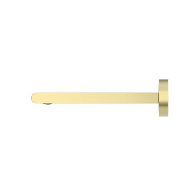 Nero Bianca Fixed Basin/Bath Spout Only 240mm Brushed Gold