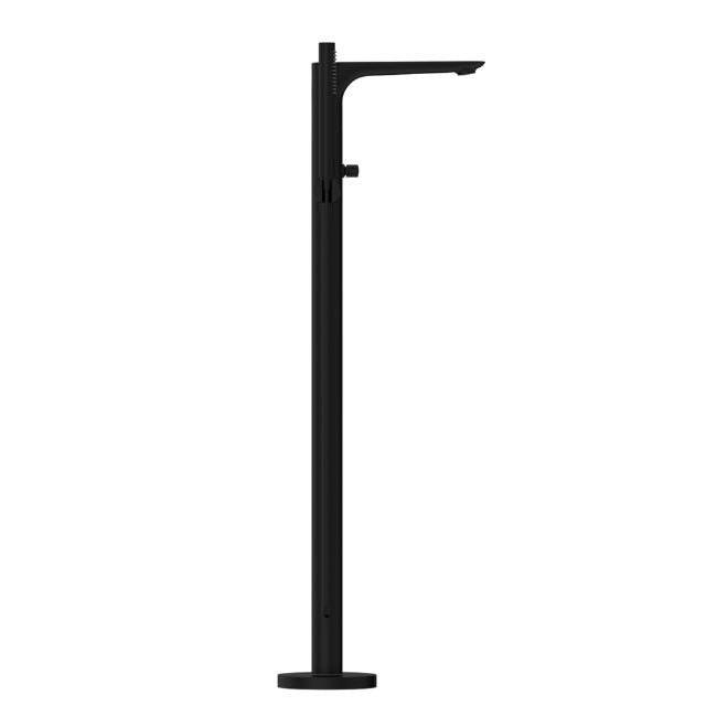 Buy Nero Bianca Freestanding Bath Mixer With Hand Shower Matte Black NR321503aMB - The Blue Space