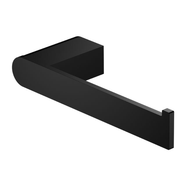 Nero Bianca Toilet Roll Holder Matte Black NR9086MB - The Blue Space