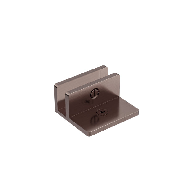 Nero F-Shaped Shower Bracket Brushed Bronze - The Blue Space