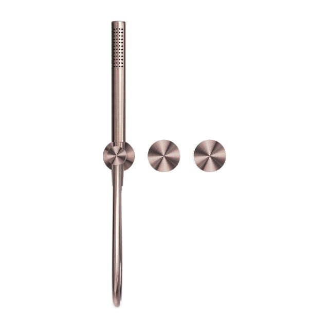 Nero Kara Progressive Shower System Separate Plate Brushed Bronze